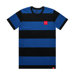 Red Square Striped Tee