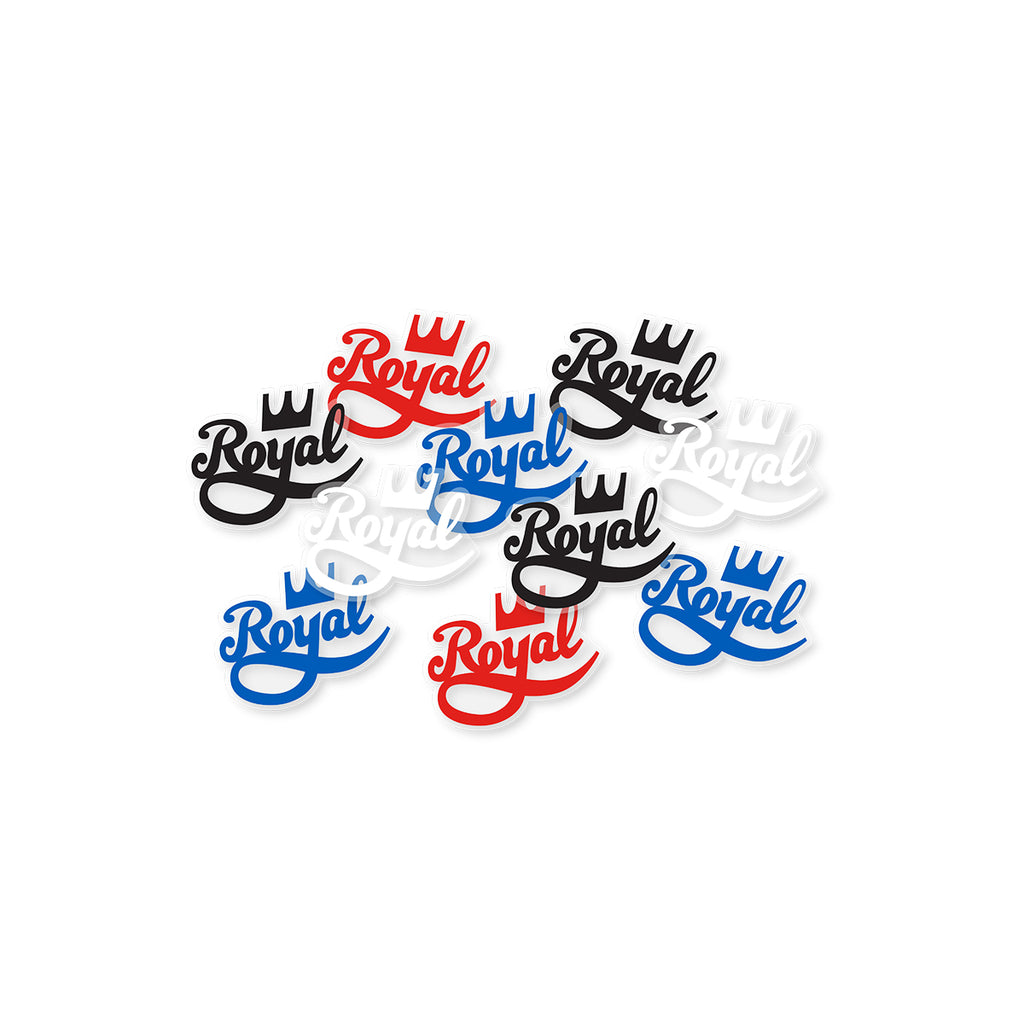 Royal Logo 3" Sticker 10 Pack