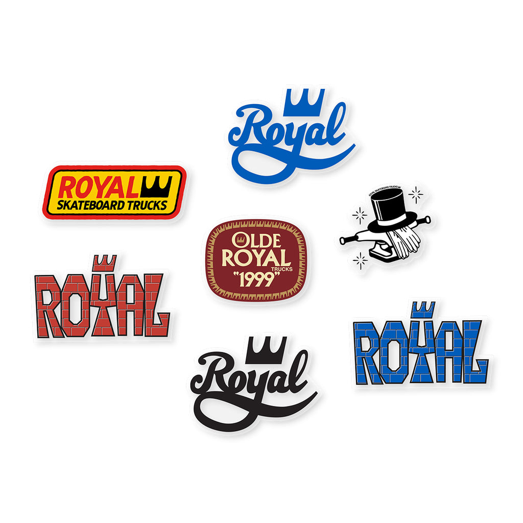 Royal Mixer Sticker 7 Pack