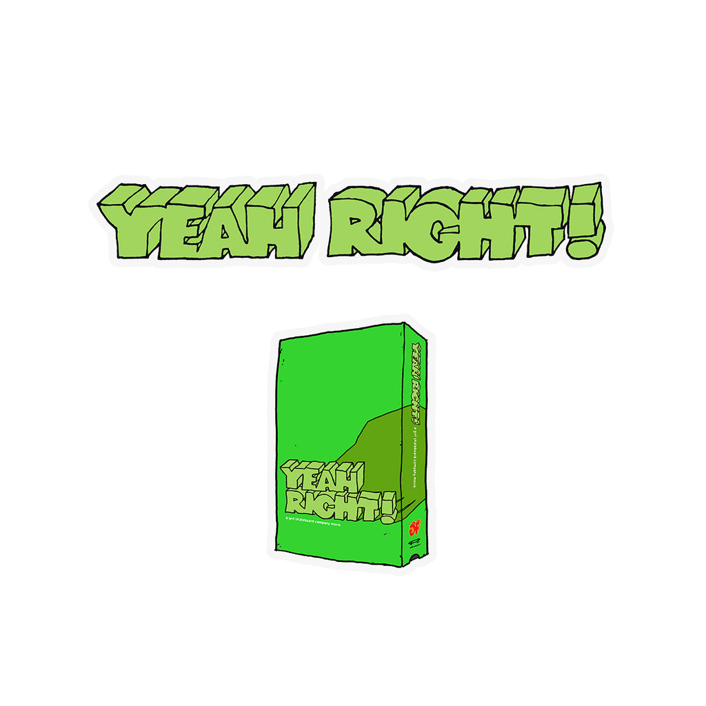 Yeah Right Stickers 10 Pack